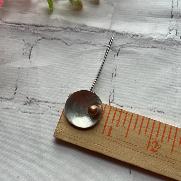 925 copper silver dangling earrings - Picture 8 of 10